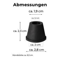 AO Kopfdichtung Kautschuk Black - Masse