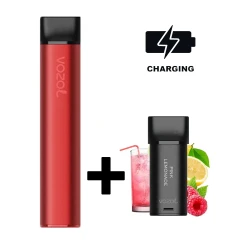 Vozol Switch 600 Starter-Kit (Red) | inkl. Pink Lemonade Pod