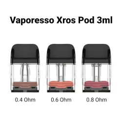 vaporesso xros pod 3 ml alle 250x250