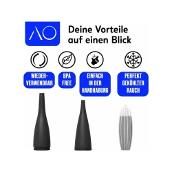 AO Ice Bazooka 2.0 - Kühlmundstück Black 2