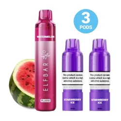 Elfbar Plus 50 Starter-Kit Ruby Edition