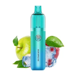 ZHB Vape 10000 Starter-Kit Sour Apple Ice