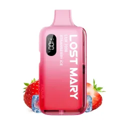 lost mary lux 7000 kit strawberry ice 250x250