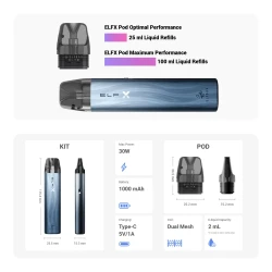 Elfbar Elfx Standard Edition Spezifikation