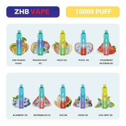 ZHB Vape 10000 Starter-Kit Geschmacksrichtungen