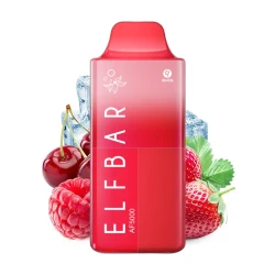 ELFBAR AF5000 Strawberry Raspberry Cherry Ice