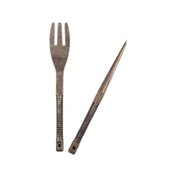 Shisha Tabakgabel und Folienstecher Groove