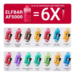 ELFBAR AF5000 Geschmacksrichtungen
