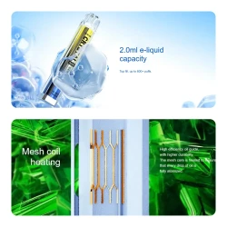 SKE Crystal Bar Mesh Coil 2ml liquid