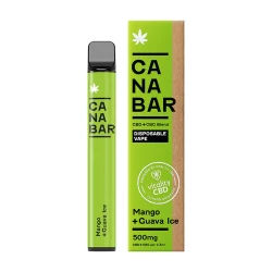 Canabar Mango Guava CBD Vape (500mg CBD)