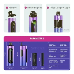 Elfbar 4 in 1 Multi-Pod-System (Anleitung)