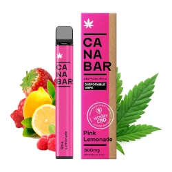 Canabar Pink Lemonade CBD Vape (500mg CBD)