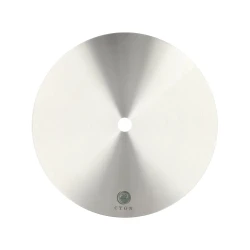 CYGN Kohleteller Edelstahl Silber 1