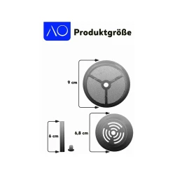 AO Strainer Kaminkopfset - Edelstahl 5
